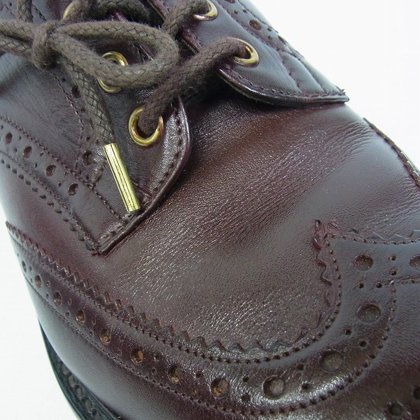 実際に弊社で買取させて頂いたTricker's/トリッカーズ Bouton/バートン レザーシューズ M5633/9の画像 6枚目