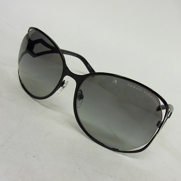 実際に弊社で買取させて頂いたARMANI EXCHANGE/アルマーニエクスチェンジ サングラス AX2009S/6000/11 黒