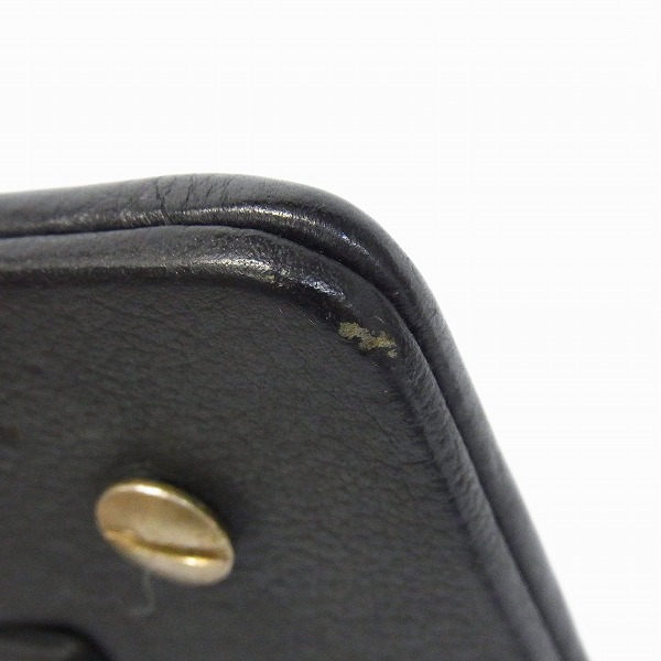 実際に弊社で買取させて頂いたA＆G/エーアンドジー 4クロスボタン オールレザー 写真立て/フォトフレームの画像 9枚目