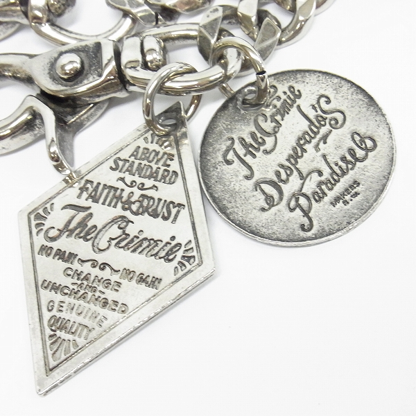 実際に弊社で買取させて頂いたThe Crimie/クライミー ブランドロゴタグ付き ウォレットチェーン/2クリップの画像 2枚目