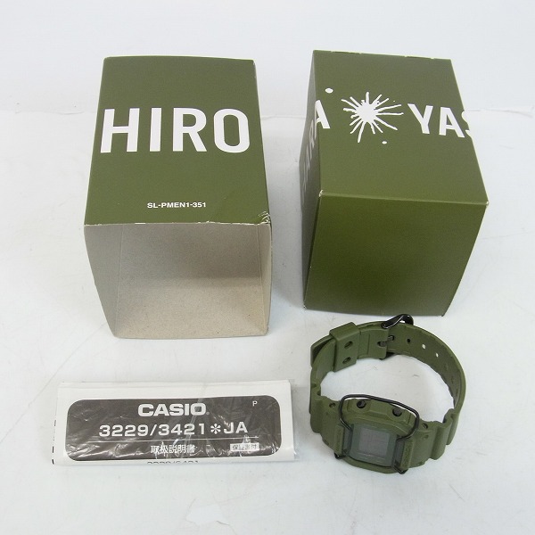 実際に弊社で買取させて頂いたG-SHOCK/Gショック×MIHARA YASUHIRO/ミハラヤスヒロ コラボ/クォーツ腕時計 DW-5600VTの画像 6枚目