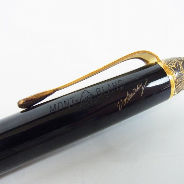 実際に弊社で買取させて頂いたMONTBLANC/モンブラン 作家シリーズ VOLTAIRE/ボルテール LIMITED EDITION ボールペン 28621の画像 2枚目