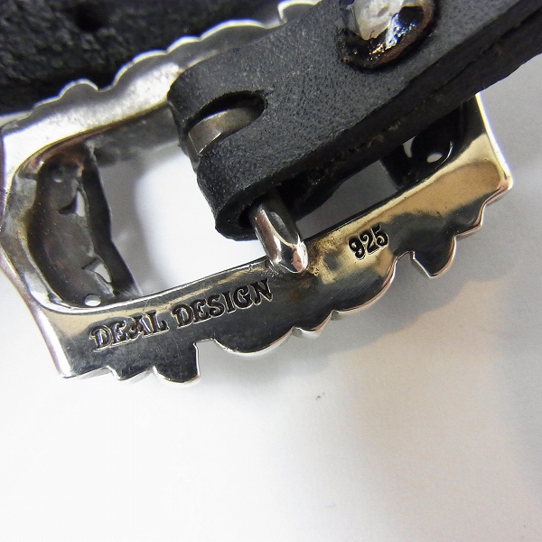 実際に弊社で買取させて頂いたDEALDESIGN/ディールデザイン フローラルゲート レザー 2連ブレスの画像 2枚目