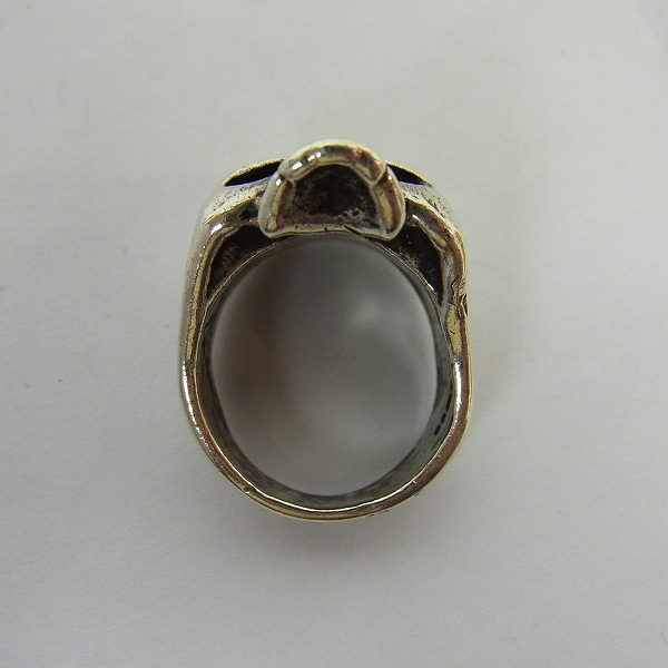 実際に弊社で買取させて頂いたCRAZY PIG/クレイジーピッグ スモールエビルスカルリングの画像 5枚目