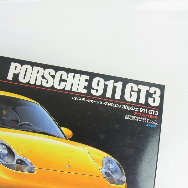 実際に弊社で買取させて頂いた【未組立】TAMIYA/タミヤ 1/24 ポルシェ911 GT3 2点セットの画像 3枚目