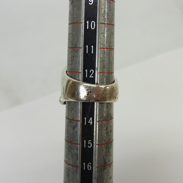 実際に弊社で買取させて頂いたCRAZY PIG/クレイジーピッグ スモールエビルスカルリングの画像 6枚目