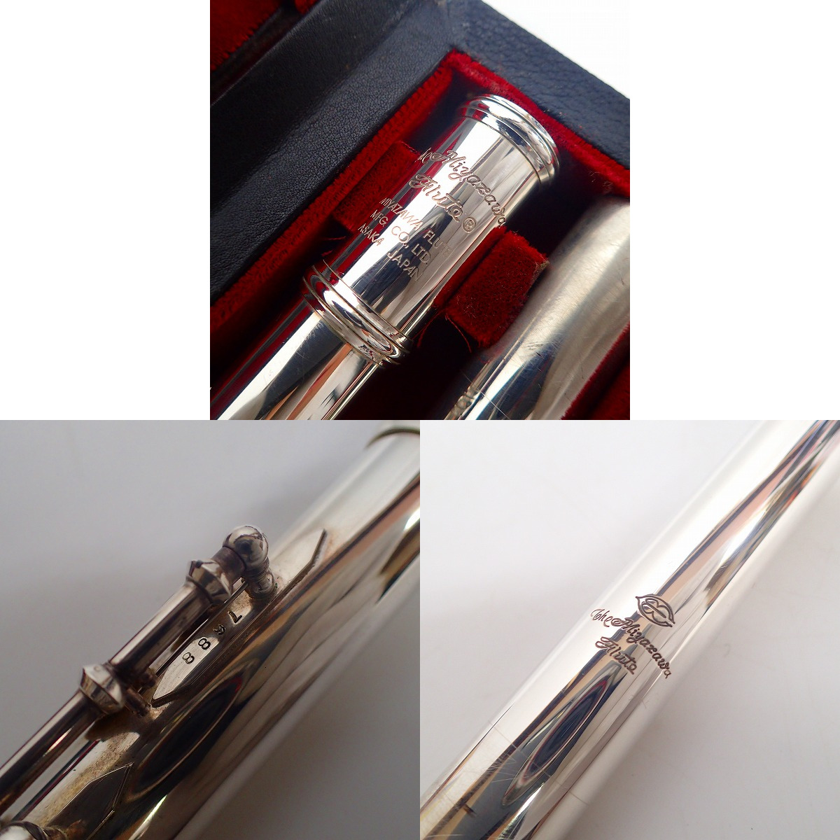 実際に弊社で買取させて頂いたMiyazawa Flute/ミヤザワ フルート MC-300S A:442 の画像 1枚目