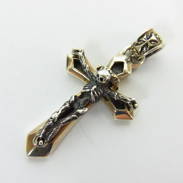 実際に弊社で買取させて頂いたDEAL DESIGN/ディールデザイン リバイブクロススカル ペンダント