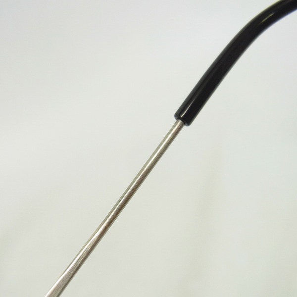 実際に弊社で買取させて頂いたOLIVER GOLDSMITH/オリバーゴールドスミス 眼鏡/メガネフレーム CHARLES 47 Antique Silverの画像 6枚目