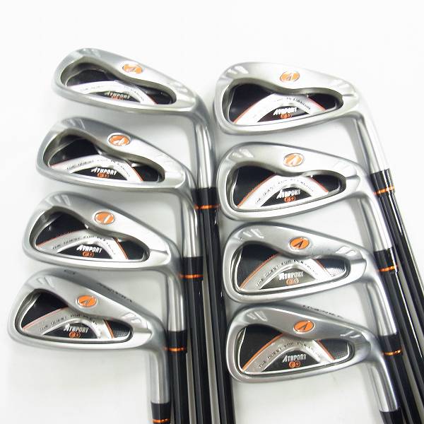 実際に弊社で買取させて頂いた★HONMA/本間ゴルフ アイアン8本セット ATHPORT III/アスポート3 e+ Rフレックスの画像 1枚目