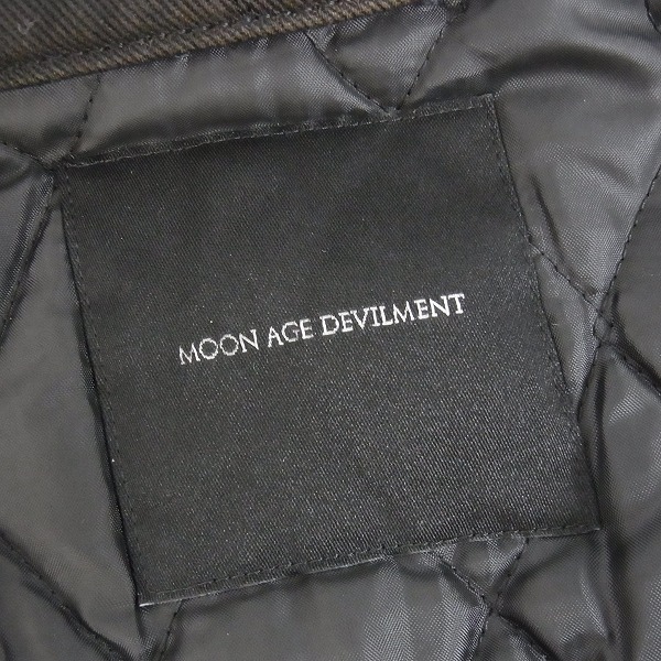 実際に弊社で買取させて頂いた【未使用】Moonage Devilment/ムーンエイジデビルメント ナイロン切替Ｍ65ブルゾン/mjk-0191/44の画像 2枚目