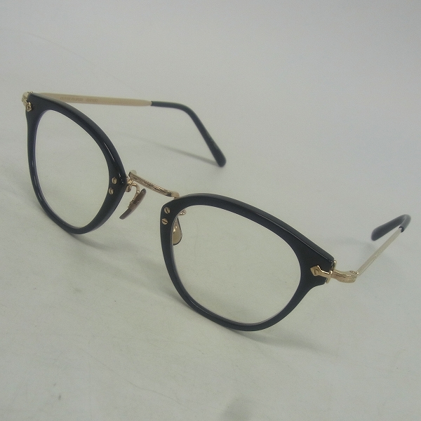 実際に弊社で買取させて頂いたOLIVER PEOPLES/オリバーピープルズ メガネフレーム 507C BKG