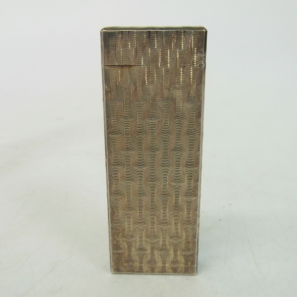 実際に弊社で買取させて頂いたdunhill/ダンヒル サイドローラーガスライター ロゴ シルバーの画像 1枚目