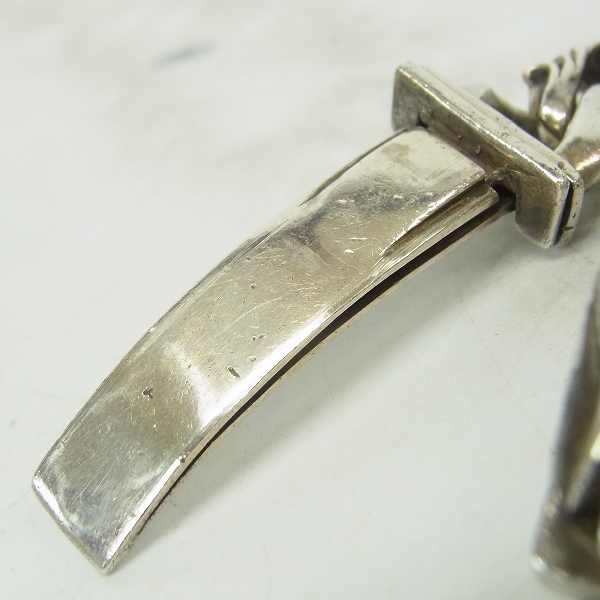 実際に弊社で買取させて頂いたA&G/エーアンドジー クロスモチーフ IDブレスレットの画像 4枚目