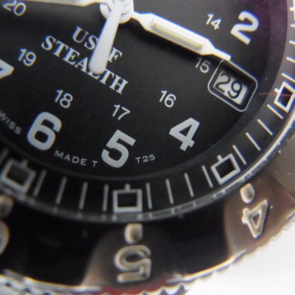 実際に弊社で買取させて頂いたLuminox/ルミノックス NIGHTHAWK 3400 SERIES F-117 ステルス Ref.3400PVDの画像 6枚目