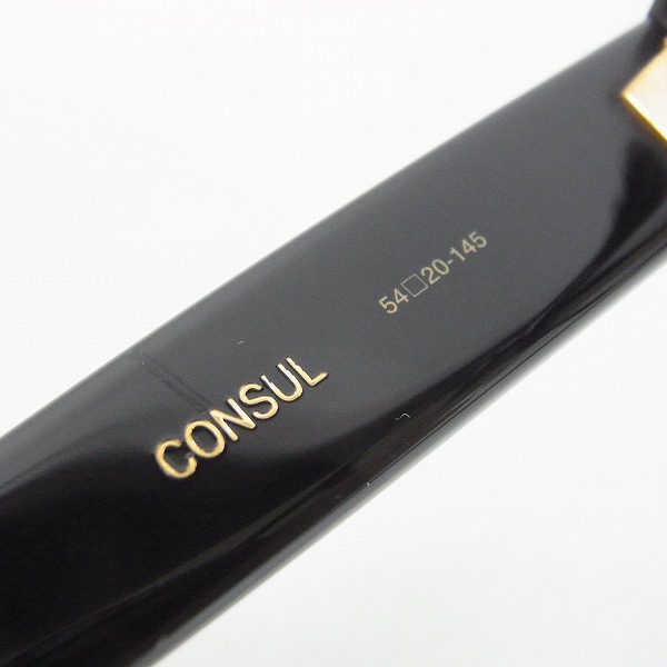 実際に弊社で買取させて頂いたOLIVER GOLDSMITH/オリバーゴールドスミス CONSUL 眼鏡/メガネフレームの画像 3枚目