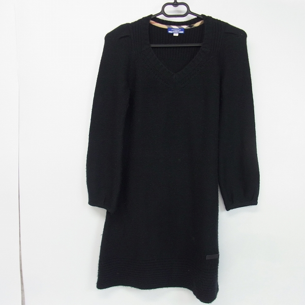 実際に弊社で買取させて頂いたBURBERRY BLUE LABEL/バーバリーブルーレーベル ニットワンピース 38