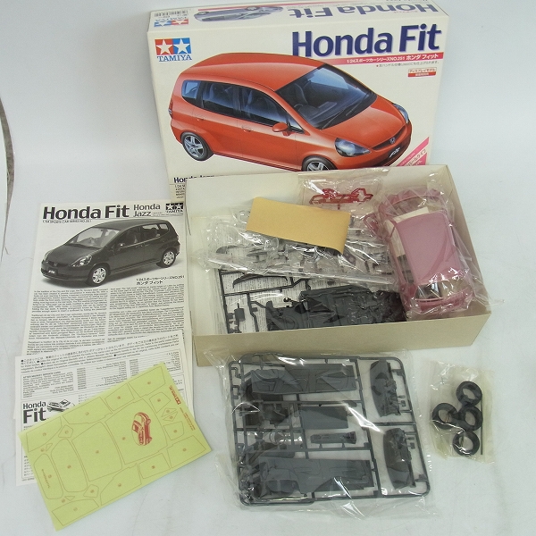 実際に弊社で買取させて頂いた【未組立】TAMIYA/タミヤ 1/24 HONDA/ホンダ S800/S2000/CIVIC/Fit 4点セットの画像 3枚目