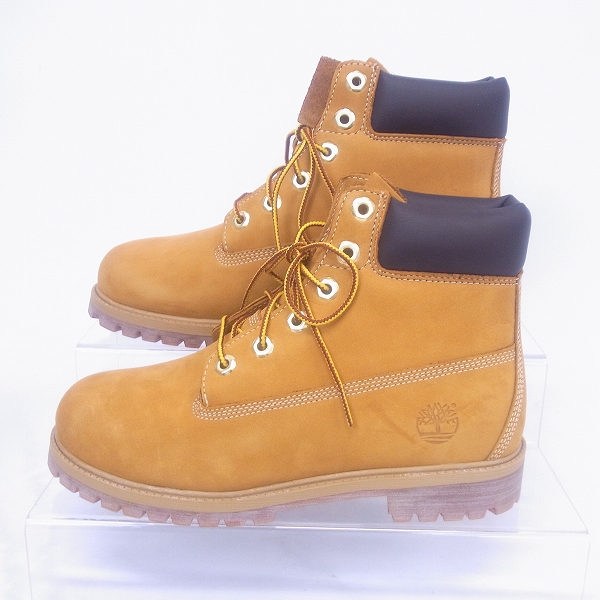 実際に弊社で買取させて頂いたTimberland/ティンバーランド 6インチプレミアムブーツ ジュニア規格 12909M/24.5の画像 2枚目