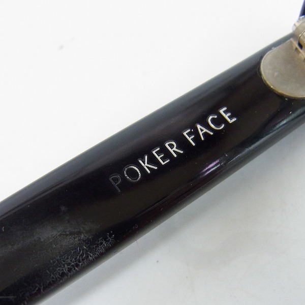 実際に弊社で買取させて頂いた小竹長兵衛 × POKER FACE/ポーカーフェイス コラボ眼鏡/メガネフレーム フルリム PKT-05/001 の画像 3枚目