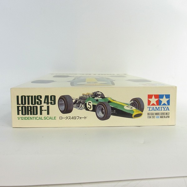 実際に弊社で買取させて頂いた【未組立】TAMIYA/タミヤ 1/12 ロータス 49 フォード F-1の画像 8枚目