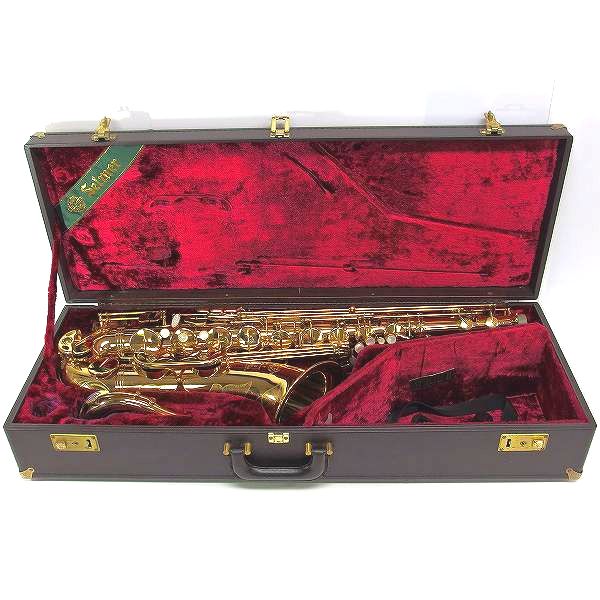 実際に弊社で買取させて頂いた★H.SELMER/セルマー SA80Ⅱ Super Action SERIE2 W/E GL 彫刻入り テナーサックス 純正ケース付