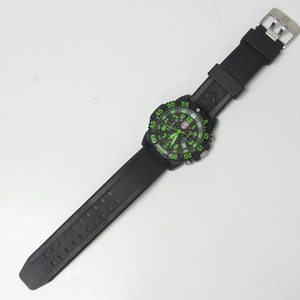 実際に弊社で買取させて頂いた【動作未確認】LUMINOX/ルミノックス SERIES 3080 クロノグラフ腕時計の画像 5枚目