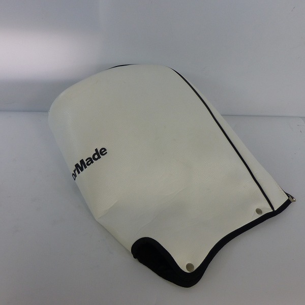 実際に弊社で買取させて頂いた★TaylorMade/テーラーメイド 4分割キャディバッグ CBG582 ホワイト/ブラックの画像 3枚目