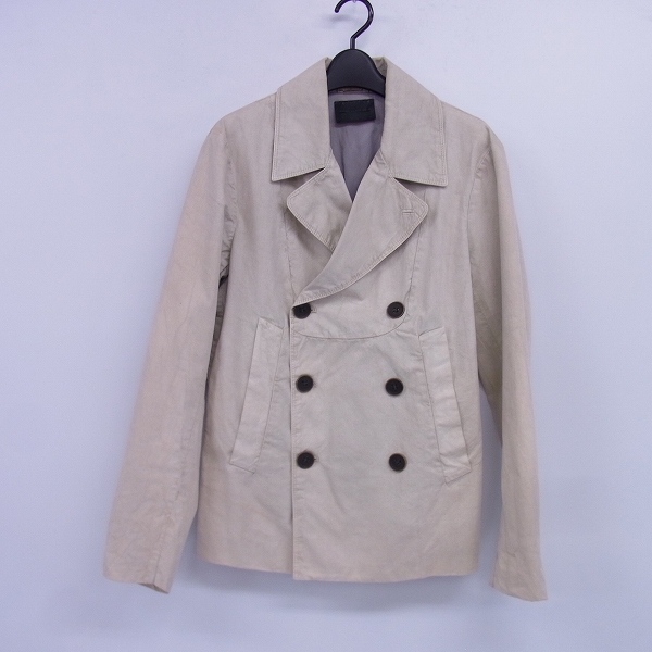 実際に弊社で買取させて頂いたDIESEL BLACK GOLD/ディーゼル ブラック ゴールド コットン Pコート ベージュ/46