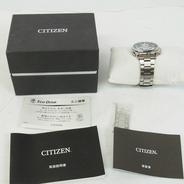 実際に弊社で買取させて頂いたCITIZEN/シチズンコレクション エコ・ドライブ ビッグデイト/BT0080-59Eの画像 7枚目