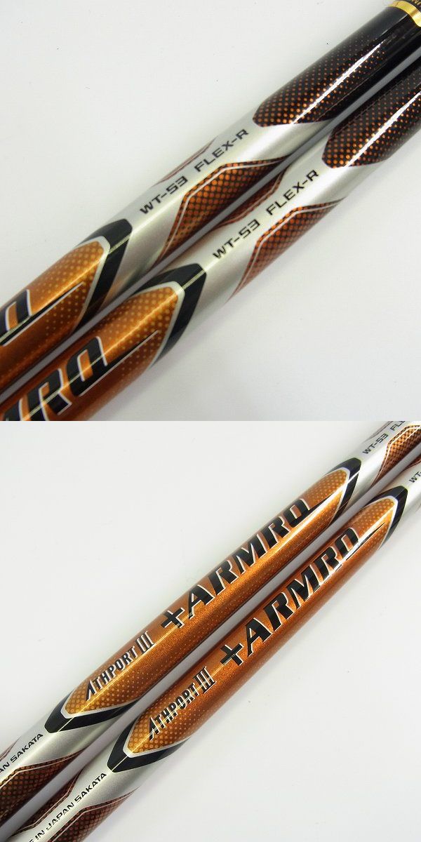 実際に弊社で買取させて頂いた★HONMA/本間ゴルフ ドライバー他2本セット ATHPORT III/アスポート3 e+ 1W/3W Rフレックスの画像 5枚目