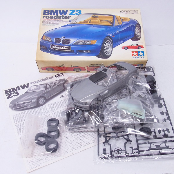 実際に弊社で買取させて頂いた【未組立】タミヤ 1/24 BMW Z3 / ベンツ SLK / ニッサン フェアレディZ / マツダ ロードスター 4点セットの画像 6枚目