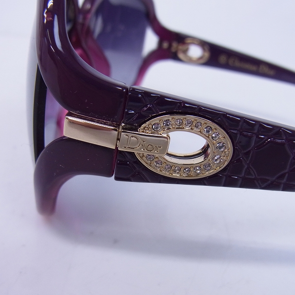 実際に弊社で買取させて頂いたChristian Dior/クリスチャン ディオール サングラス/アイウェア MY LADY DIOR 7 FS VWOHDの画像 8枚目