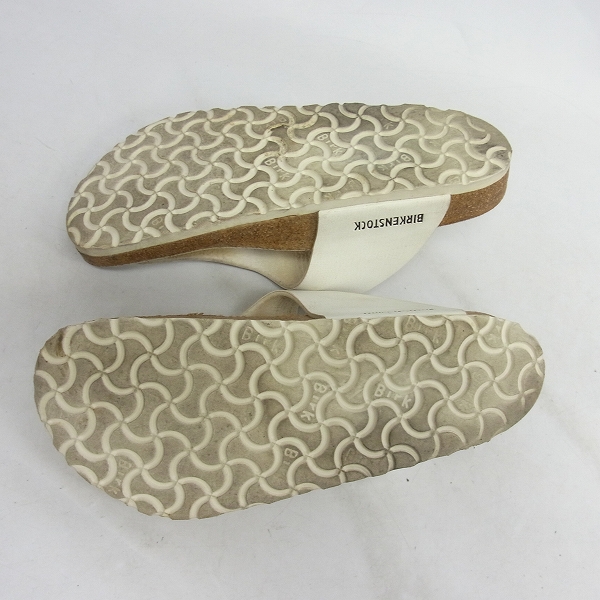 実際に弊社で買取させて頂いたBIRKENSTOCK/ビルケンシュトック RAMSES/ラムゼス サンダル ホワイト/39の画像 2枚目