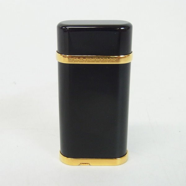 実際に弊社で買取させて頂いたCartier/カルティエ ガスライター ブラック×ゴールド