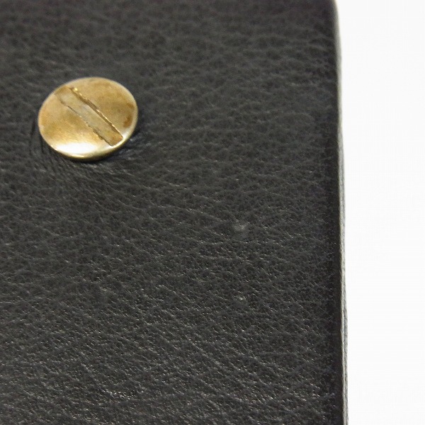 実際に弊社で買取させて頂いたA＆G/エーアンドジー 4クロスボタン オールレザー 写真立て/フォトフレームの画像 6枚目