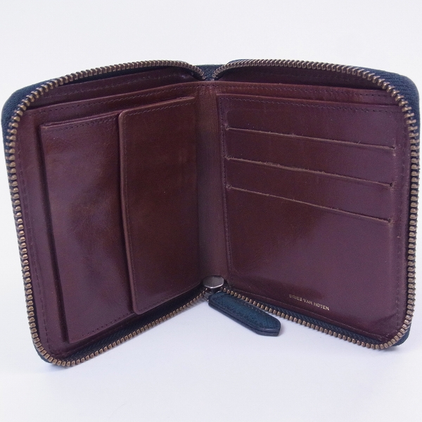 実際に弊社で買取させて頂いたDRIES VAN NOTEN/ドリスヴァンノッテン ペイズリー柄 二つ折り財布の画像 4枚目