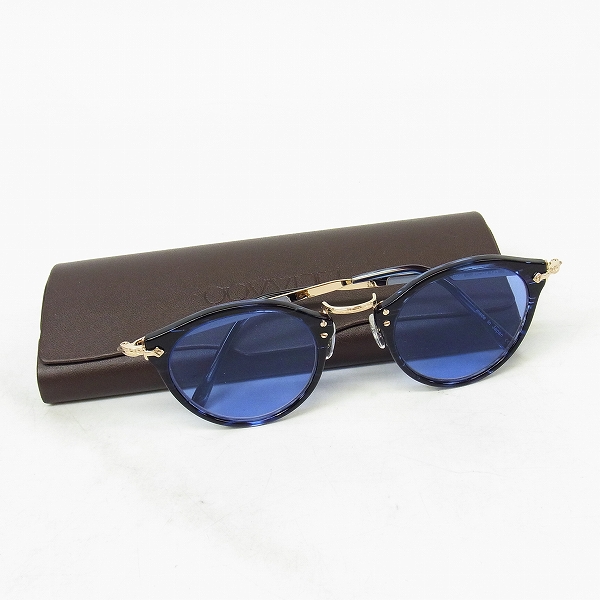 実際に弊社で買取させて頂いたOLIVER PEOPLES/オリバーピープルズ Limited edition 眼鏡/メガネフレーム 505 DNM/雅の画像 8枚目