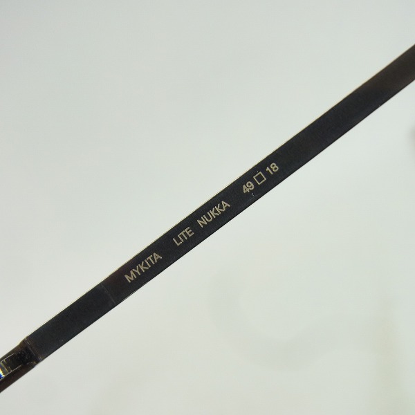 実際に弊社で買取させて頂いたMYKITA/マイキータ LITE NUKKA 眼鏡/メガネフレーム の画像 4枚目