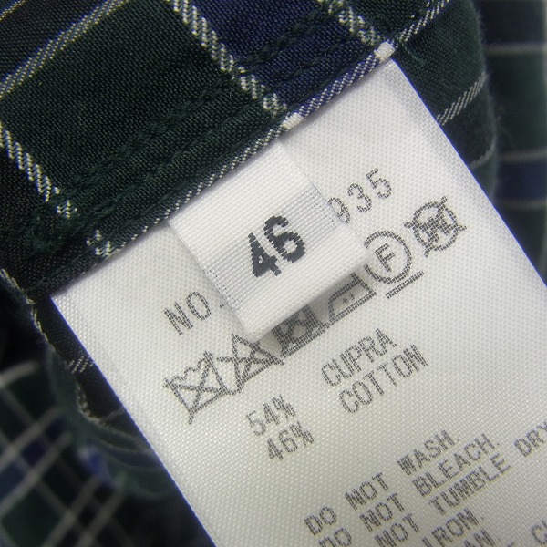 実際に弊社で買取させて頂いたFACTOTUM/ファクトタム チェックシャツ/ネルシャツ /46の画像 3枚目