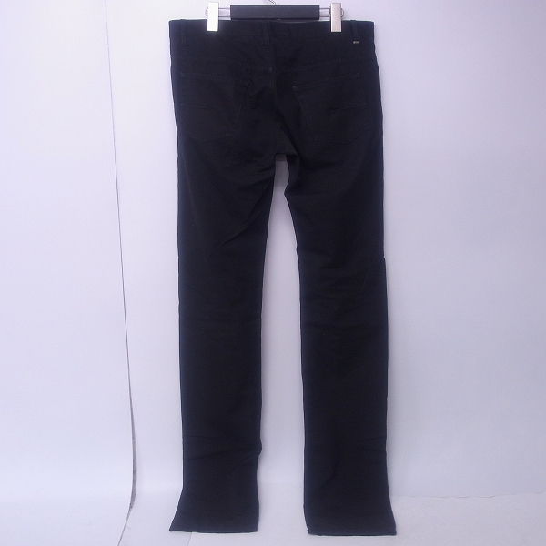 実際に弊社で買取させて頂いたChristian Dior/クリスチャンディオール  ストレートパンツ ブラック /33の画像 1枚目