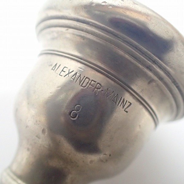 実際に弊社で買取させて頂いた【詳細不明】ALEXANDER・MAINZ/アレキサンダー 8 チューバマウスピースの画像 2枚目