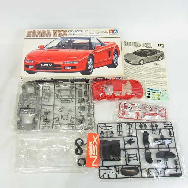 実際に弊社で買取させて頂いた【未組立】TAMIYA/タミヤ 1/24 HONDA/ホンダ NSX フルディスプレイモデルの画像 1枚目