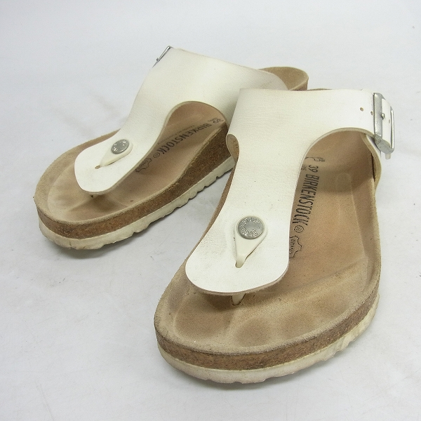 実際に弊社で買取させて頂いたBIRKENSTOCK/ビルケンシュトック RAMSES/ラムゼス サンダル ホワイト/39