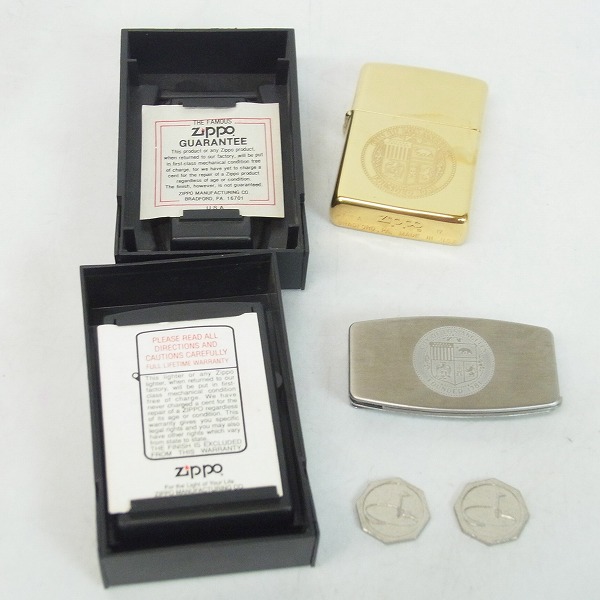 実際に弊社で買取させて頂いたZIPPO/ジッポ― CITY OF LOSANGELS ゴルフマーカーセット 93年製の画像 4枚目