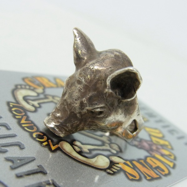 実際に弊社で買取させて頂いた【ギャラ有】CRAZY PIG/クレイジーピッグ スモールピッグヘッドリング