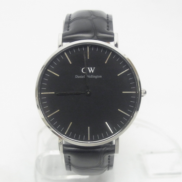 実際に弊社で買取させて頂いたDaniel Wellington/ダニエルウェリントン CLASSIC BLACK クオーツ 腕時計 DW00100147【動作未確認】