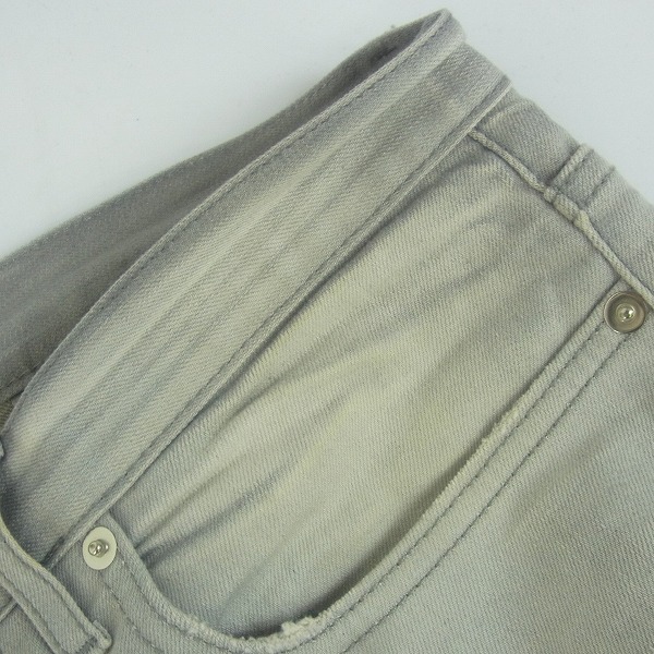 実際に弊社で買取させて頂いたDIOR HOMME/ディオールオム 10SS ペイント加工デニム 0E31J2221413/31の画像 6枚目