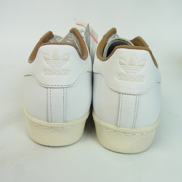 実際に弊社で買取させて頂いた【未使用】アディダス×エディフィス SUPER STAR 80s EDIFICE CG3603/26.5の画像 1枚目