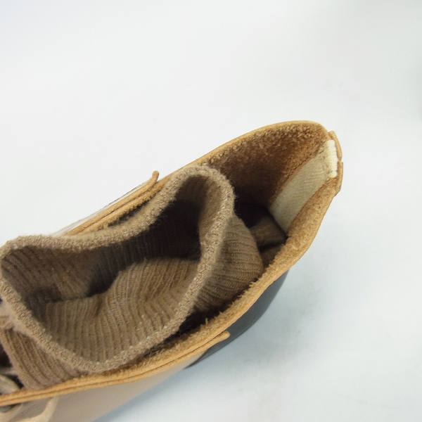 実際に弊社で買取させて頂いたMIHARA YASUHIRO/ミハラヤスヒロ ソックスレイヤード ハイカットスニーカー 26.0の画像 4枚目